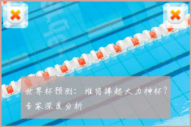 世界杯预测：谁将捧起大力神杯？专家深度分析